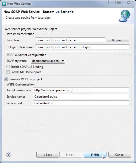 开发JAX-WS Web Services for WebSphere（上）