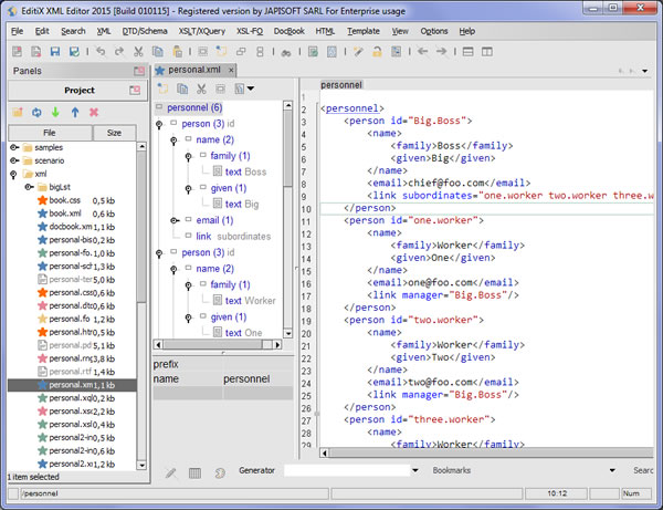 EditiX XML Editor v2015 更新