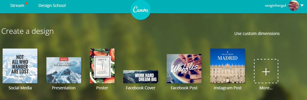 数据可视化工具Canva
