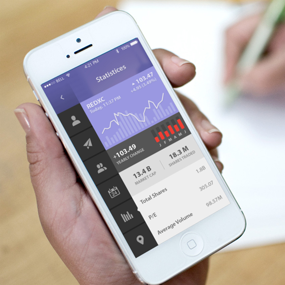 移动APP图表设计欣赏