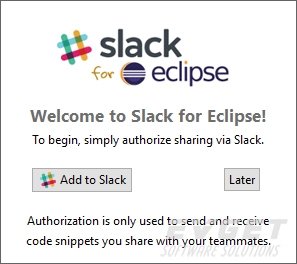 Slack for Eclipse