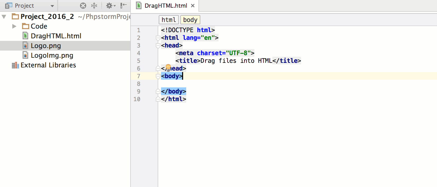 PhpStorm 2016.2