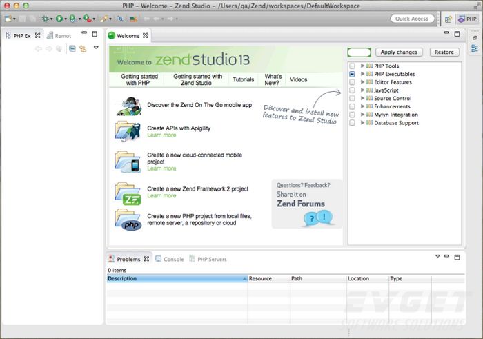 Zend Studio使用教程：在Mac OS X上进行安装