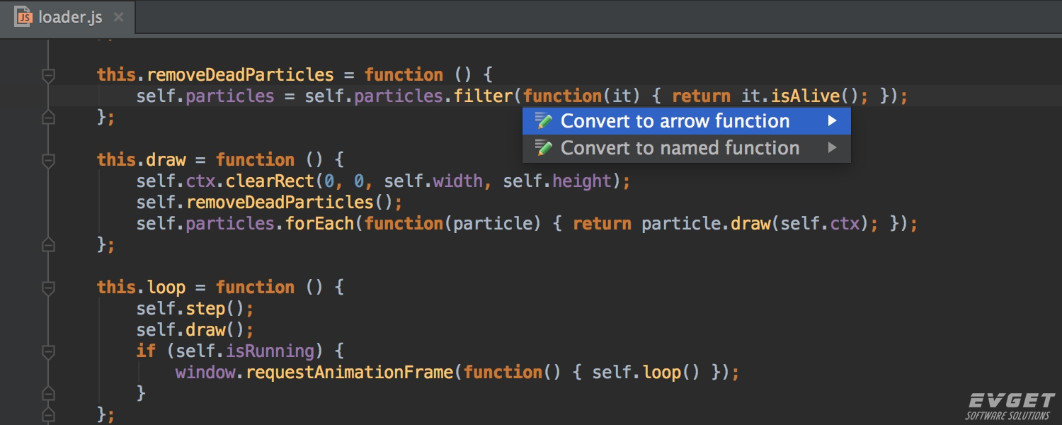ECMAScript6 IntelliJ IDEA Preview 2016.2