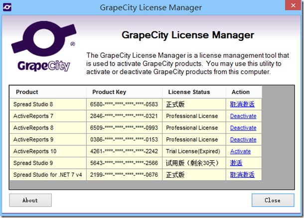 激活License