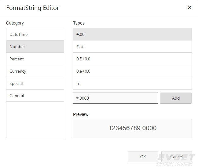 Format String Editor devexpress2016.1