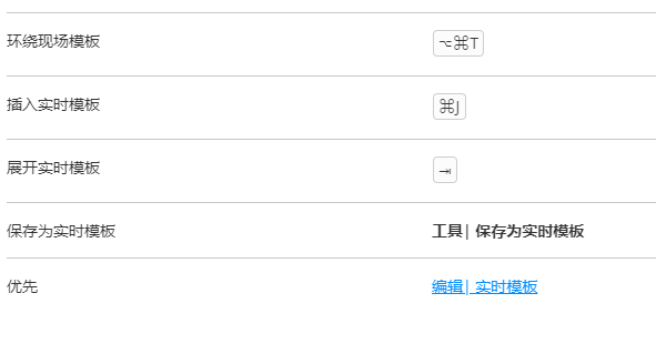 AppCode使用技巧（三）——实时模板
