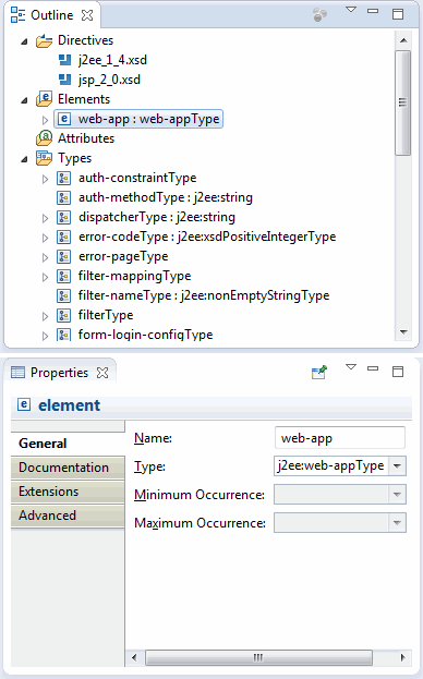 MyEclipseXML Schema (XSD)编辑器