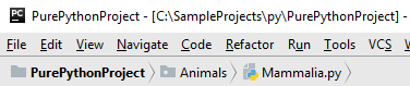 PyCharm入门教程——用户界面导览_IDE_04