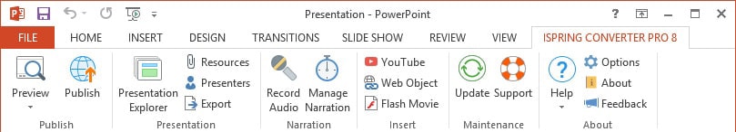 集成到PowerPoint