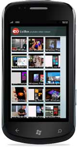 Windows Phone,ListBox,C1 Studio for Windows Phone2012v3
