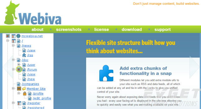 Webiva CMS