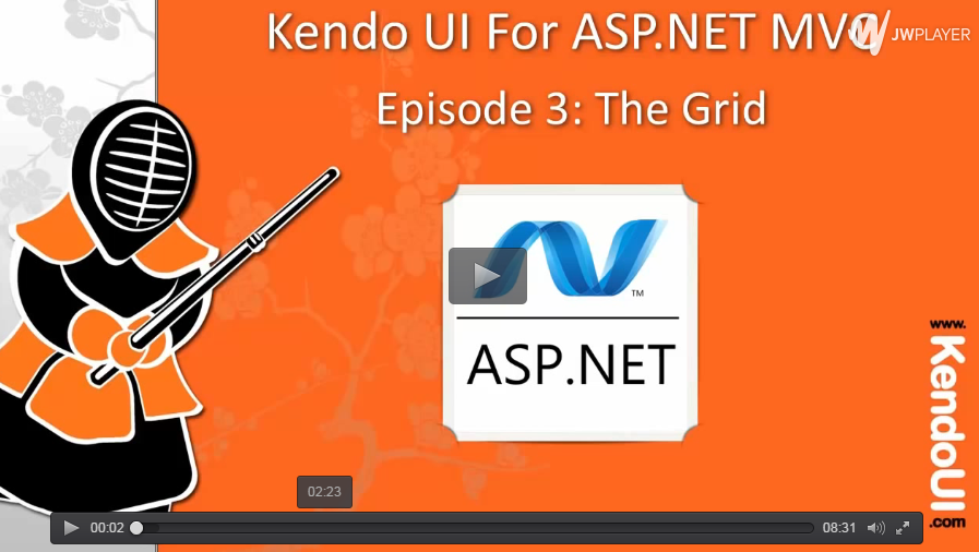【干货来了】Kendo UI ASP.NET MVC使用教学