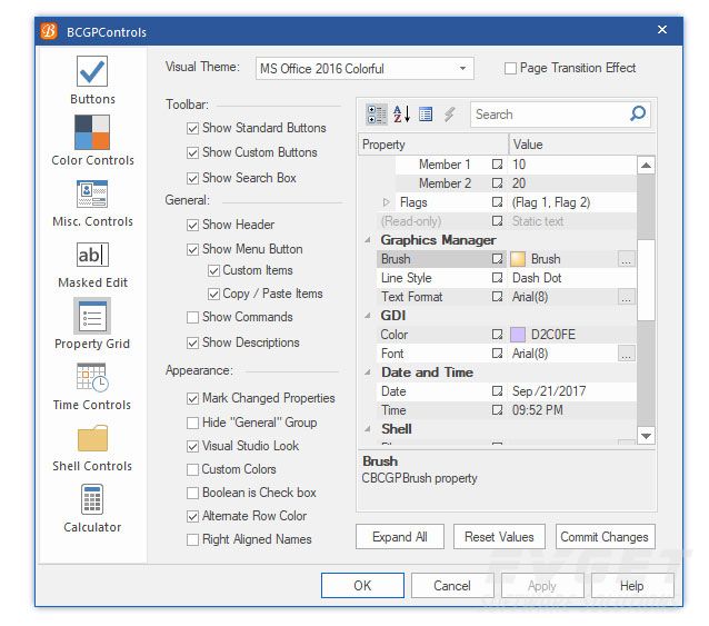 【版本升级】MFC界面套包BCGControlBar Professional Edition for MFC v26.1发布|附下载