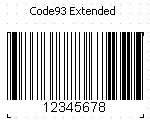 FastReport code93 extended