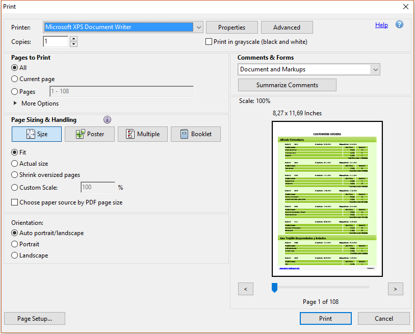 从FastReport.NET导出文件时，配置Acrobat PDF阅览器选项