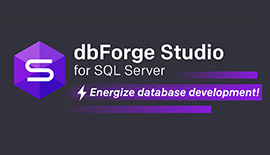 dbForge Studio for SQL Server标准版