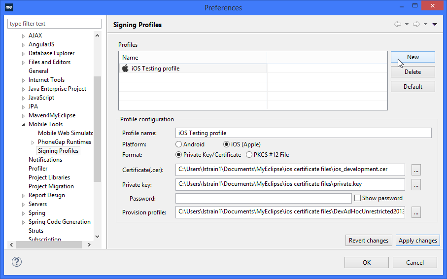 MyEclipse移动开发教程：迁移HTML5移动项目到PhoneGap（四）