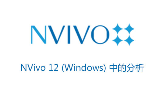 NVivo 12入門視頻（二）：NVivo 12 (Windows) 中的分析