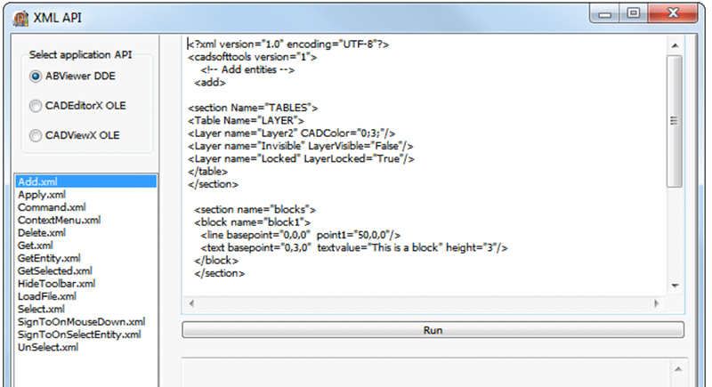 【ABViewer 教程】用户界面浮动面板介绍和XML API介绍