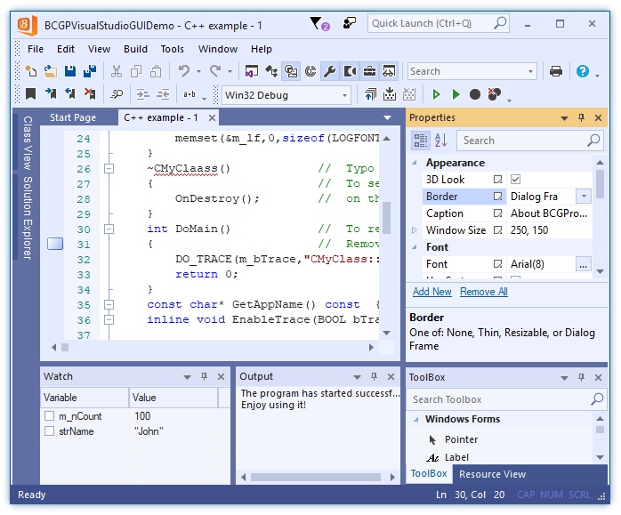 VS2019 Theme