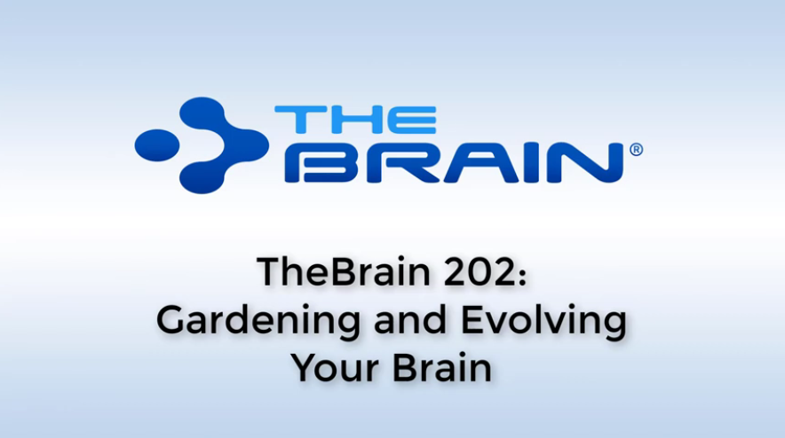 TheBrain 202网络研讨会：改善和进化你的大脑