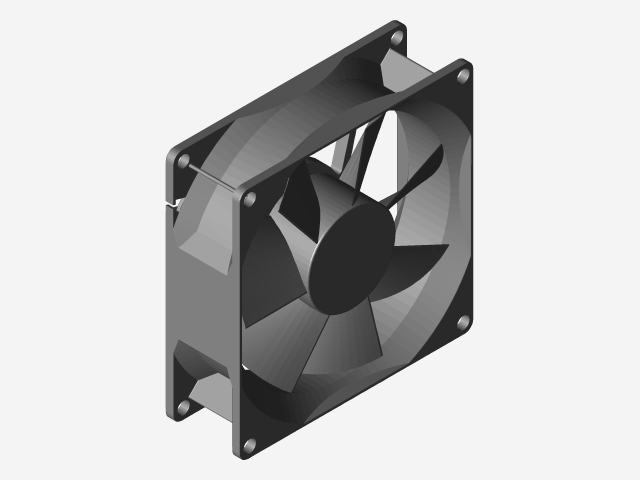 用SolidWorks畫(huà)一個(gè)電腦風(fēng)扇，讓你的電腦也涼爽過(guò)夏天