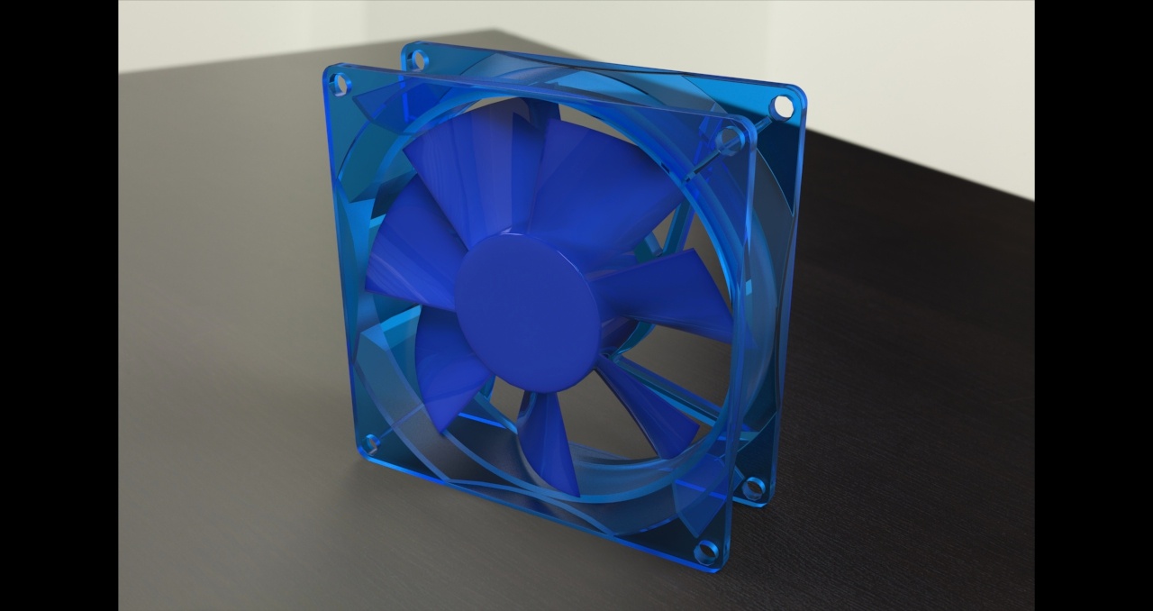 用SolidWorks画一个电脑风扇，让你的电脑也凉爽过夏天