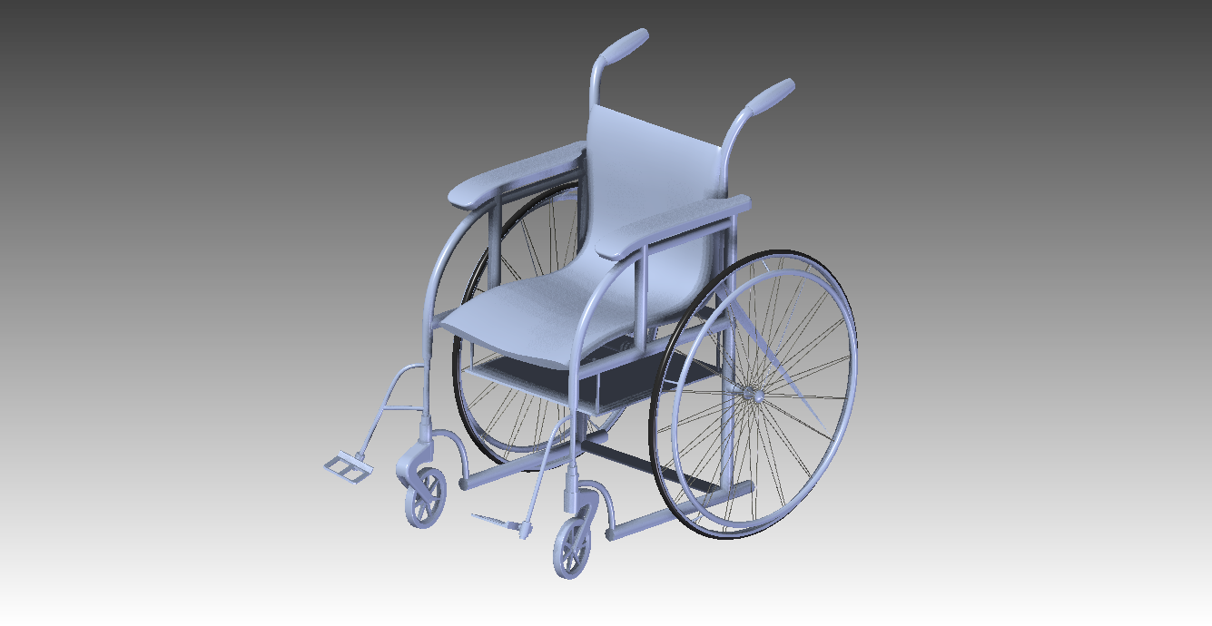 用SolidWorks设计两款轮椅和一款假肢