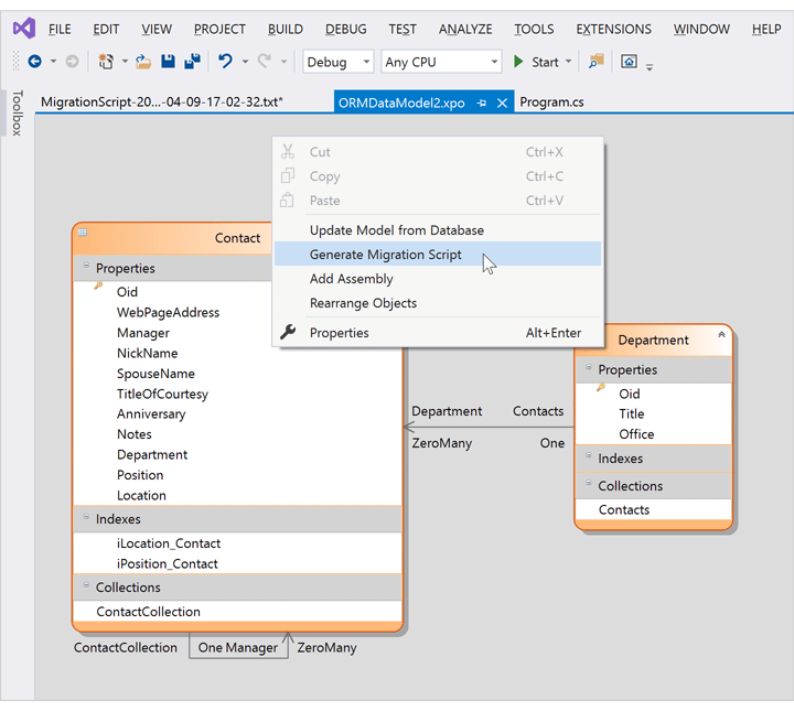 DevExpress Data Access v20.1新版亮点：XPO - ORM Library