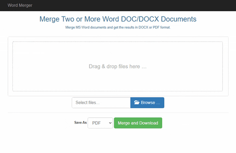 Word格式处理控件Aspose.Words for .NET教程——在ASP.NET中合并MS Word文档