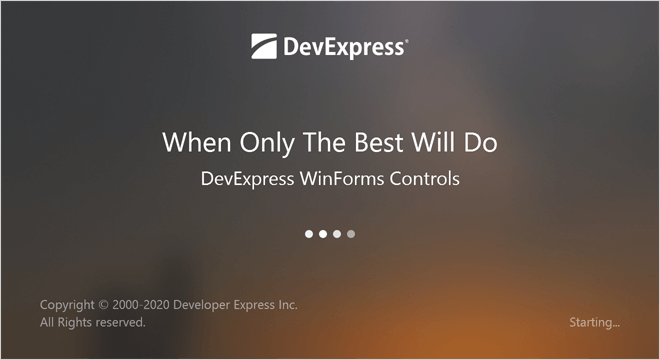 DevExpress Winforms v20.1新版亮点