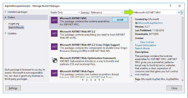 报表控件ActiveReports：如何使用ASP .NET MVC创建Web 设计器（一）