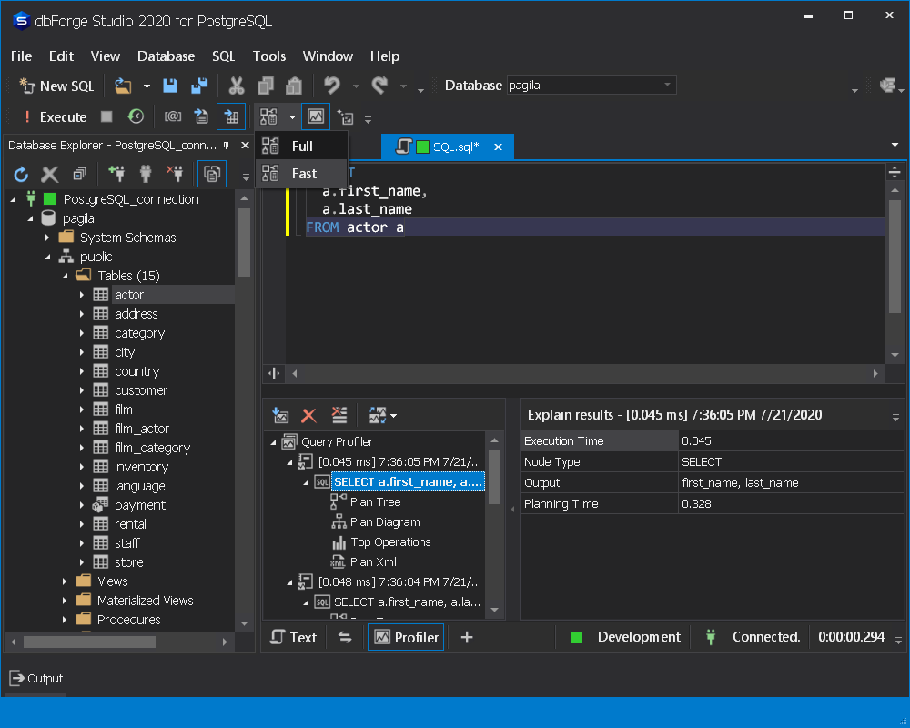 数据库开发管理工具db Studio for PostgreSQL最新版：新增脚本生成选项