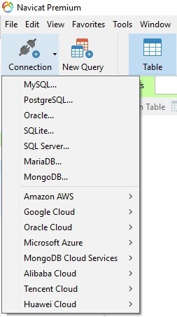 数据库管理工具Navicat Premium 使用教程：如何连接多个不同类型数据库