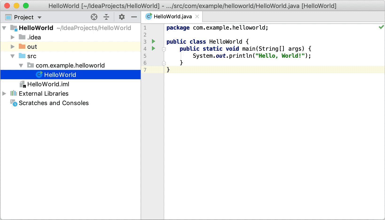 Java开发工具intellij idea实操教程：如何运行打包你的第一个Java程序
