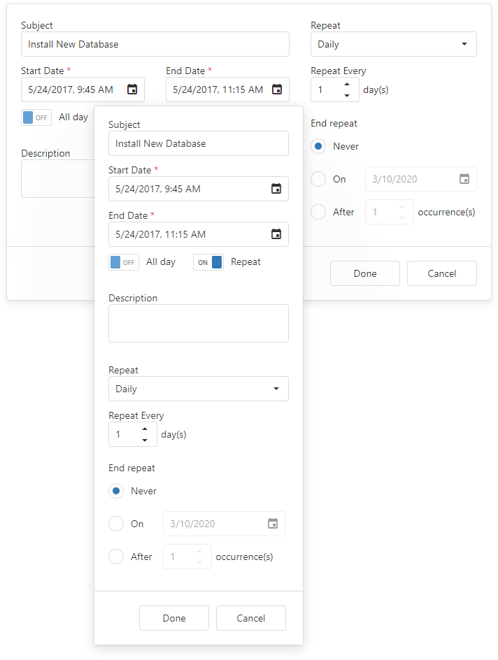 DevExpress ASP.NET Core Controls v20.1新版亮点