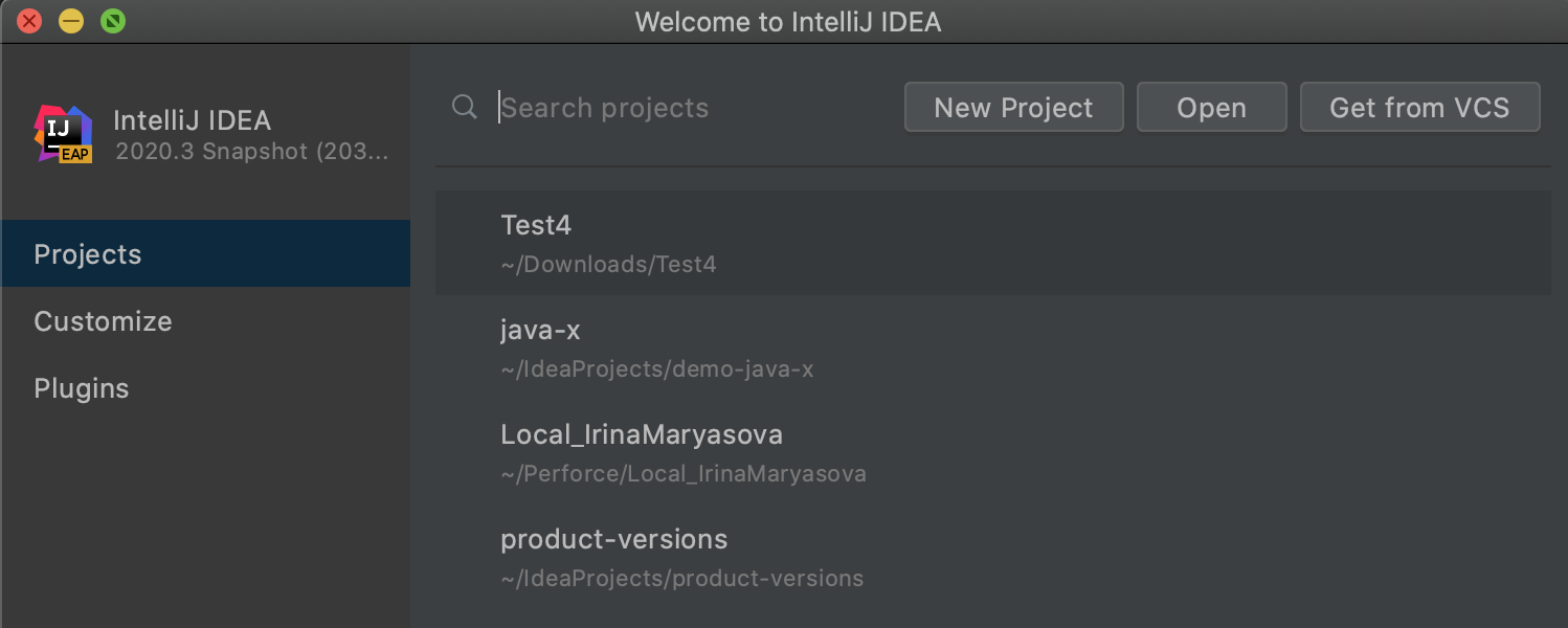 Intellij Idea最新版本预告：全新的开始界面，对密封类的全面支持等