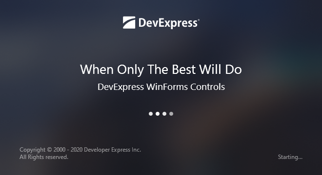 DevExpress WinForms幫助文檔