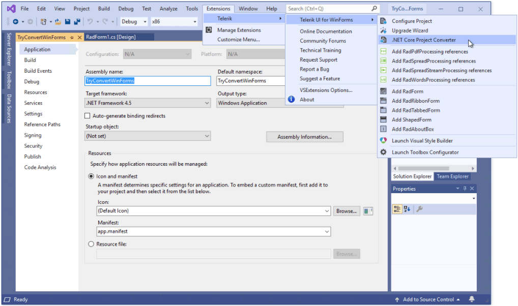 如何将现有的WinForms / WPF项目转换为.NET Core？这里有你想要的答案！