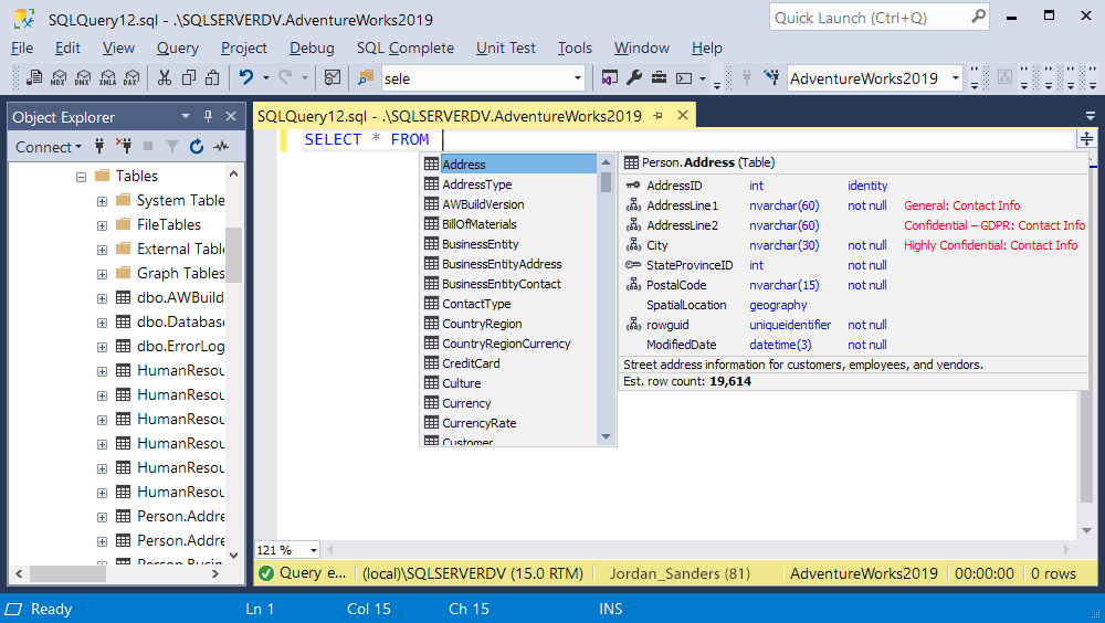 SQL Complete 6.6-数据发现和分类