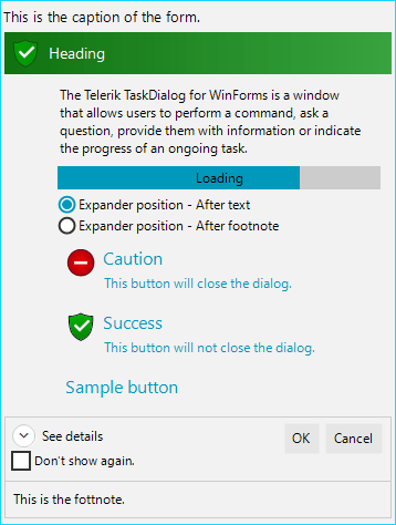 Telerik UI for WinForms教程