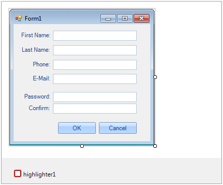 界面控件DotNetBar for WinForms使用教程：highlight组件使用教程