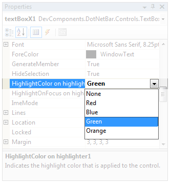 界面控件DotNetBar for WinForms使用教程：highlight组件使用教程
