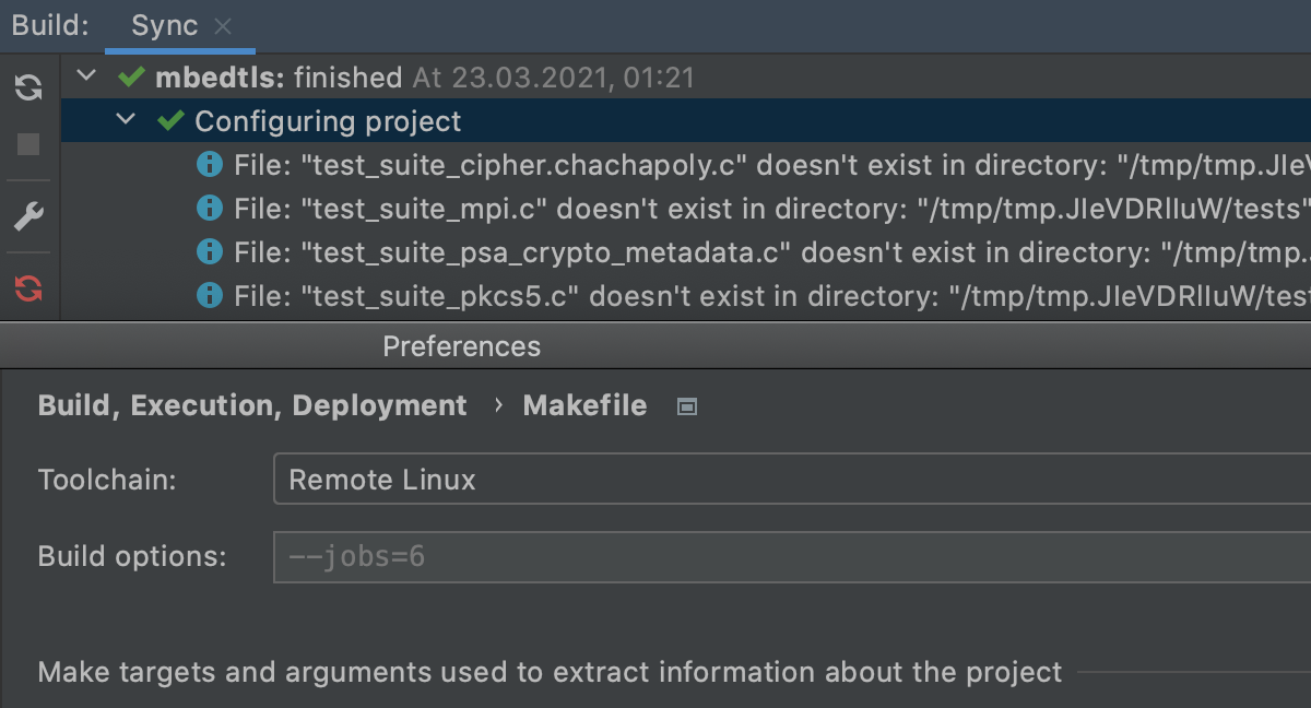 远程Makefile