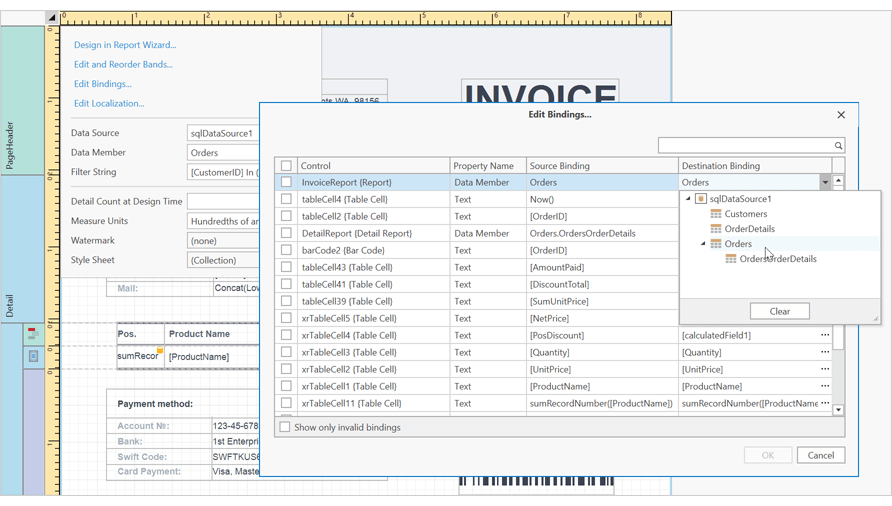 DevExpress .NET Reporting v20.2新版亮点：WinForms & WPF报表控件功能增强