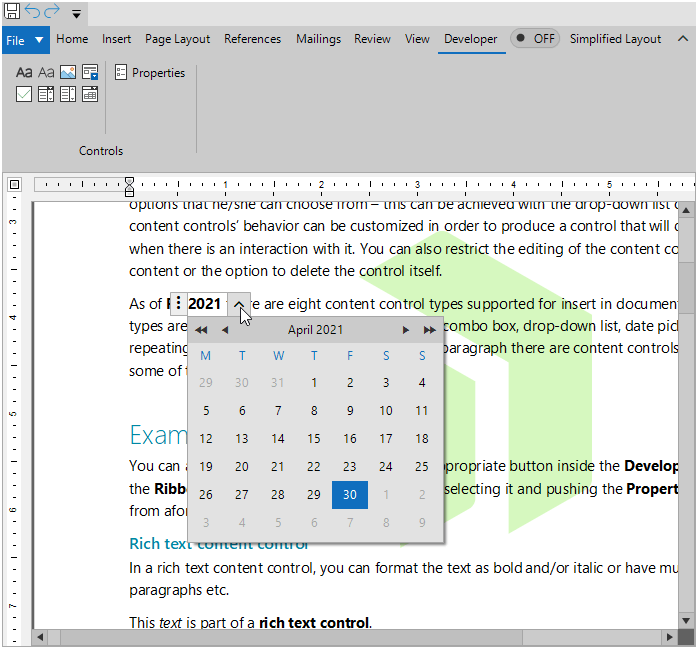 UI控件集Telerik UI for WinForms R2 2021新版亮点：Office2019主题色变化