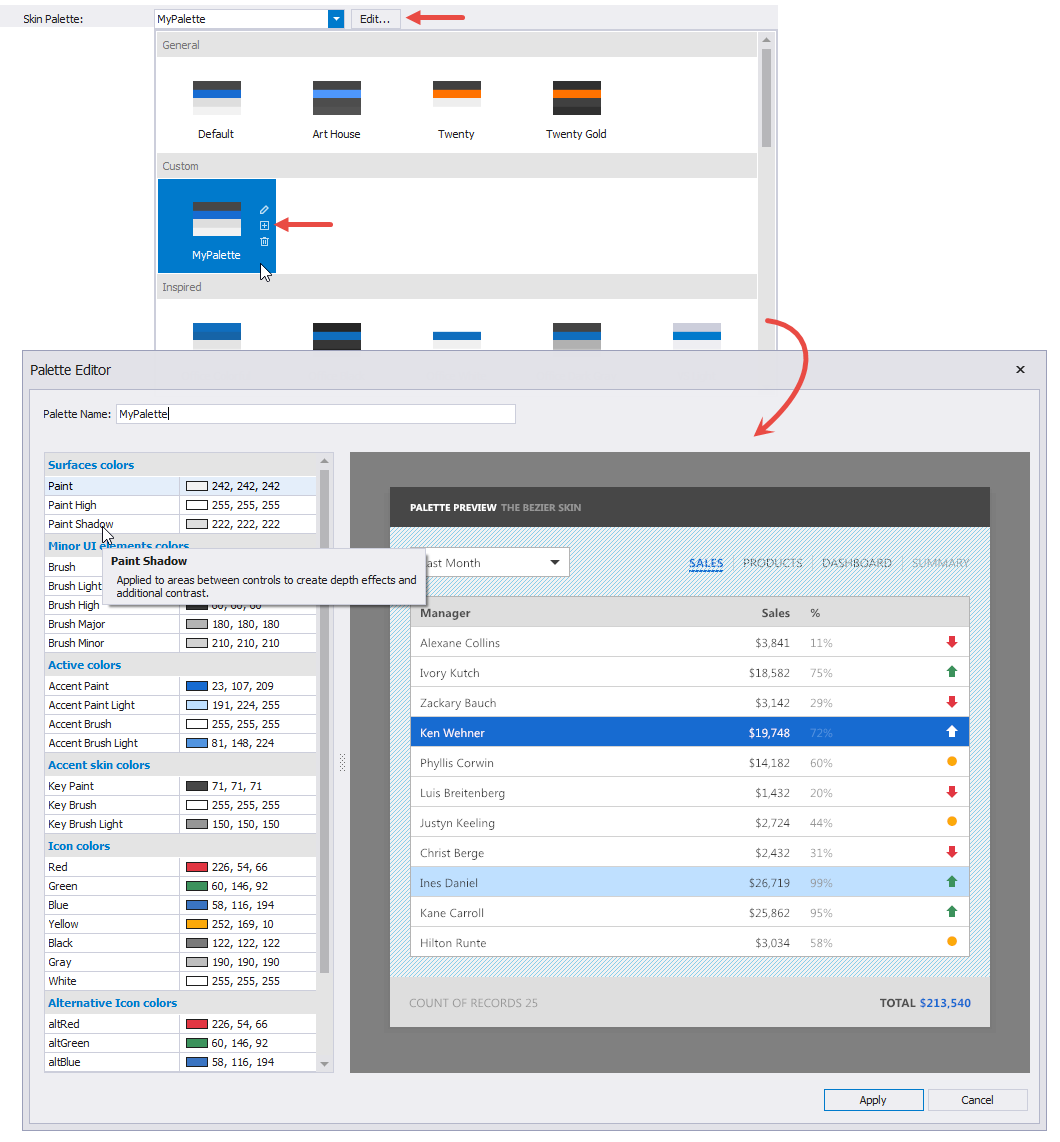 DevExpress WinForms控件入门指南：项目设置页面