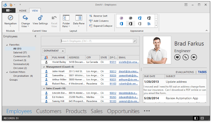 DevExpress WinForms控件入门指南：可创建哪些样式的应用程序界面？