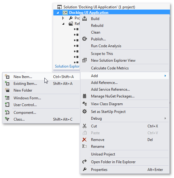 创建Visual Studio样式的应用界面 - 文档管理界面05